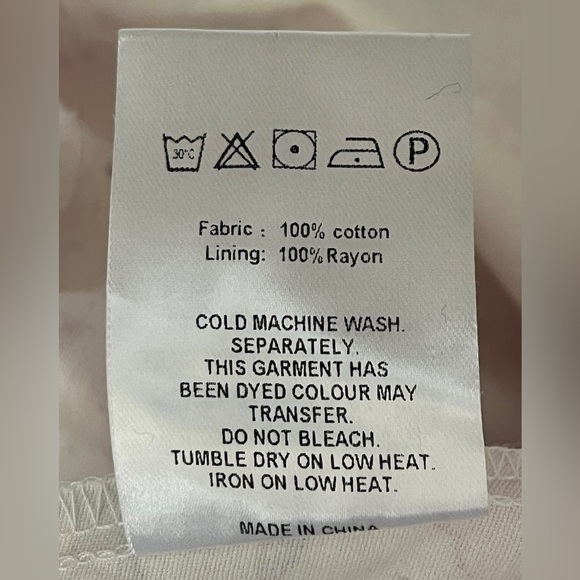 Peppermayo Exclusive - Artemis Corset Mini Dress -Vintage Pink Floral | Size: 0 - Picture 10 of 10